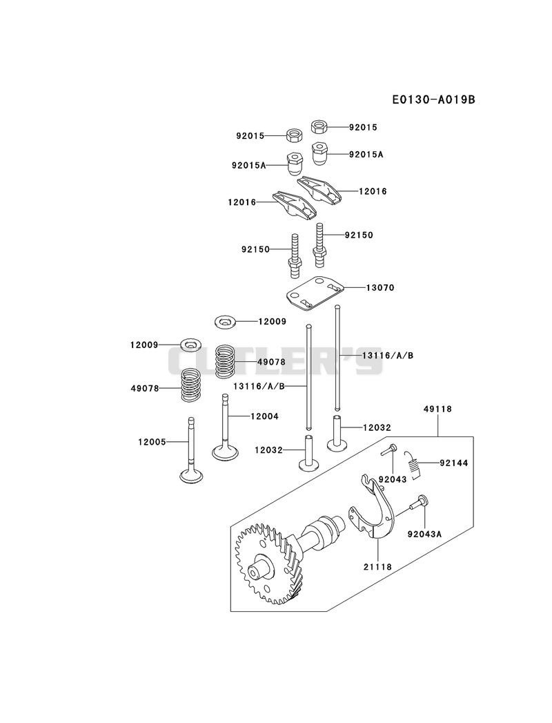 VALVE/CAMSHAFT