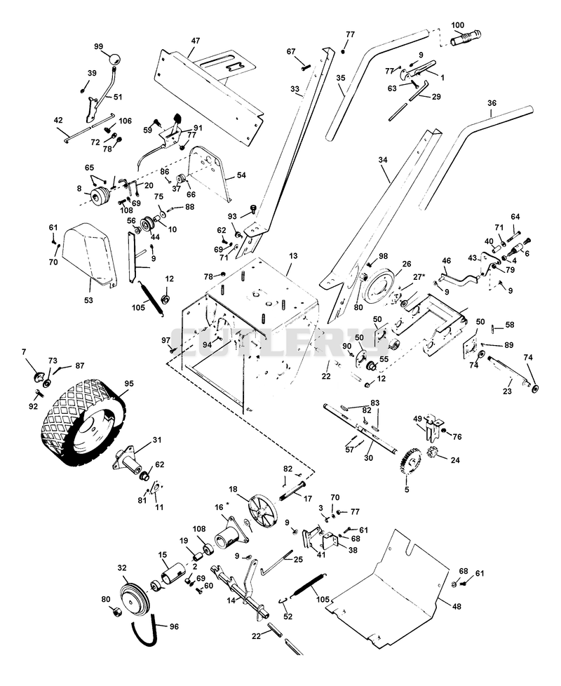 TRACTOR PARTS LIST