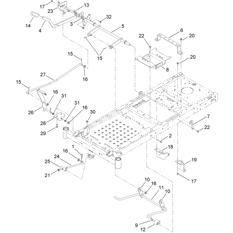 Deck Lift Assembly