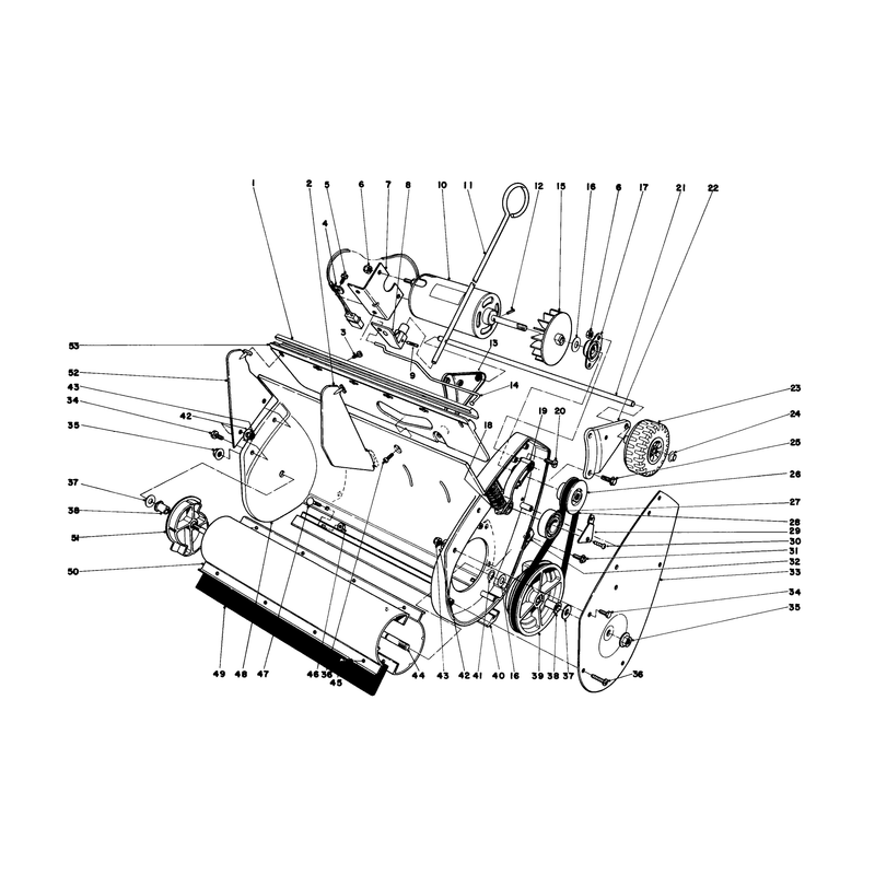 Lower Main Frame Assembly