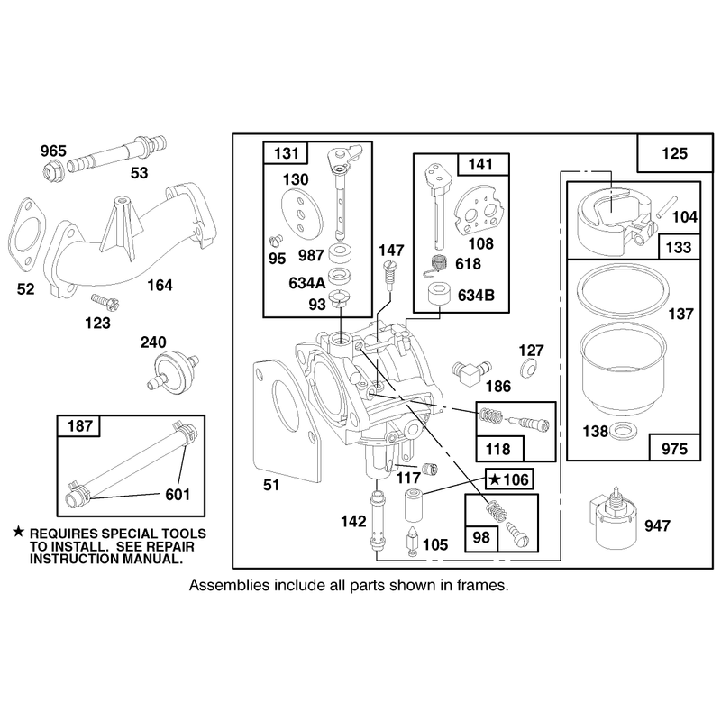Engine Briggs and Stratton Model 28n777-0174-016