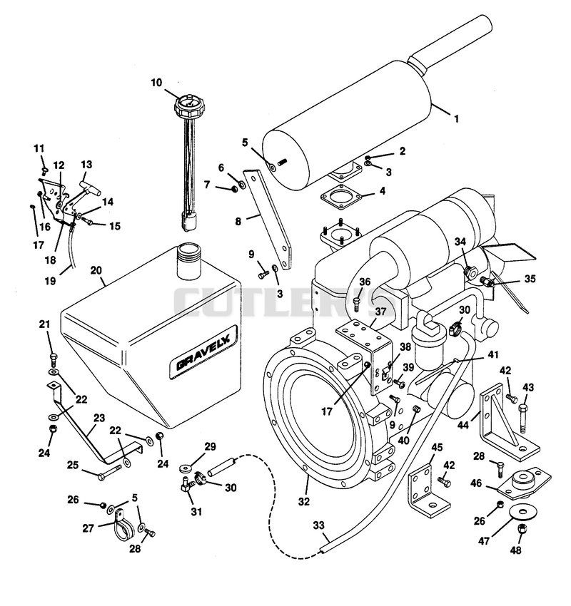 ENGINE, FUEL AND EXHAUST