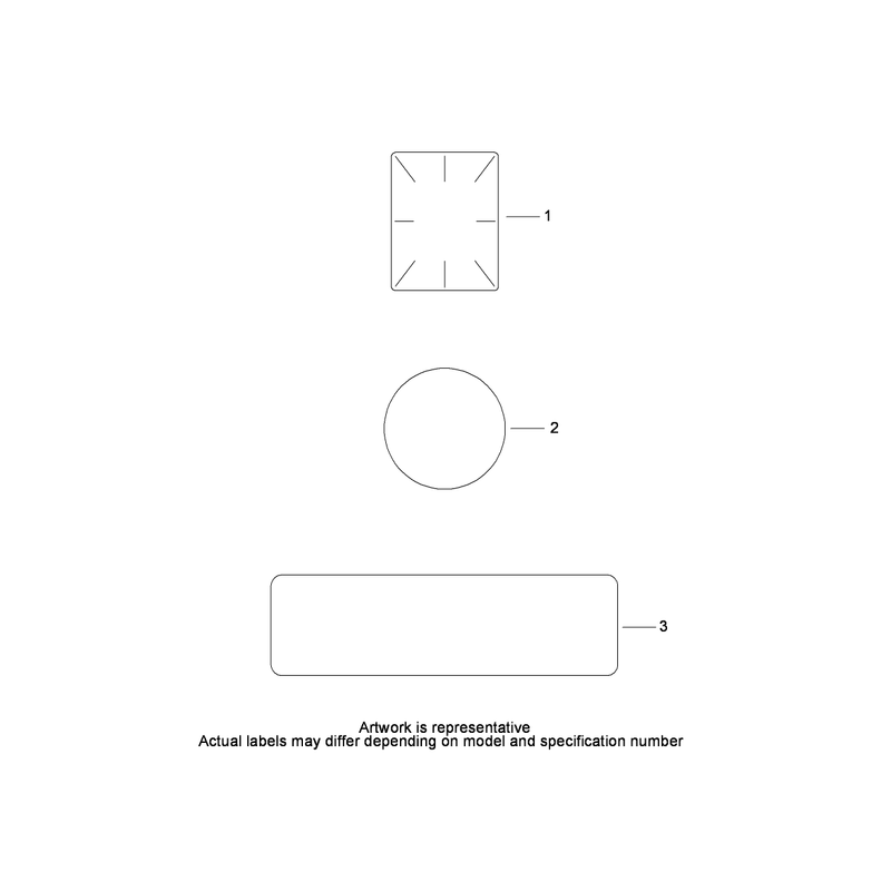 Decal Set Kohler CH20S-64763
