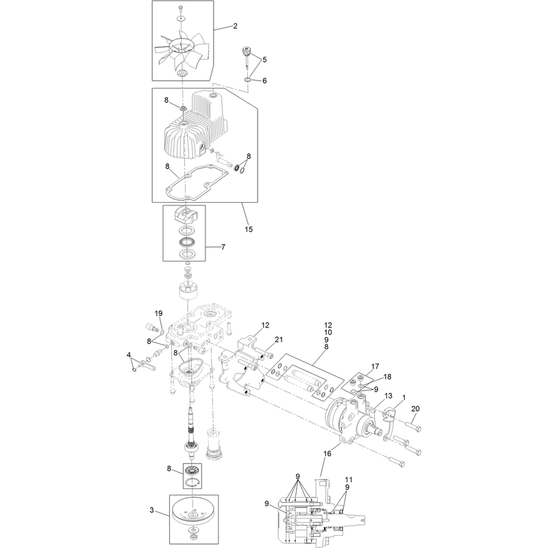 RH Hydro Assembly No. 116-6416