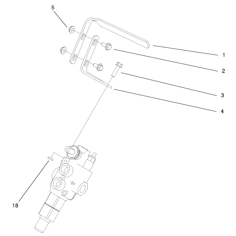 Auxillary Control Lever Assembly