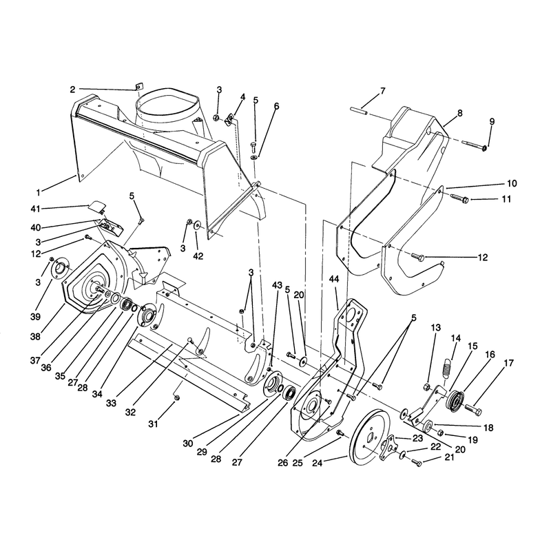 Rotor Housing Assembly