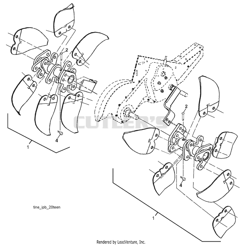 Tine Assembly