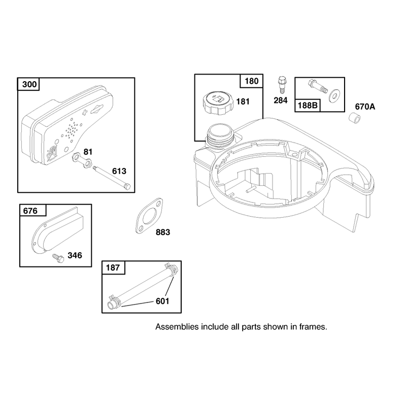 Engine Briggs and Stratton Model 12h802-0658-01