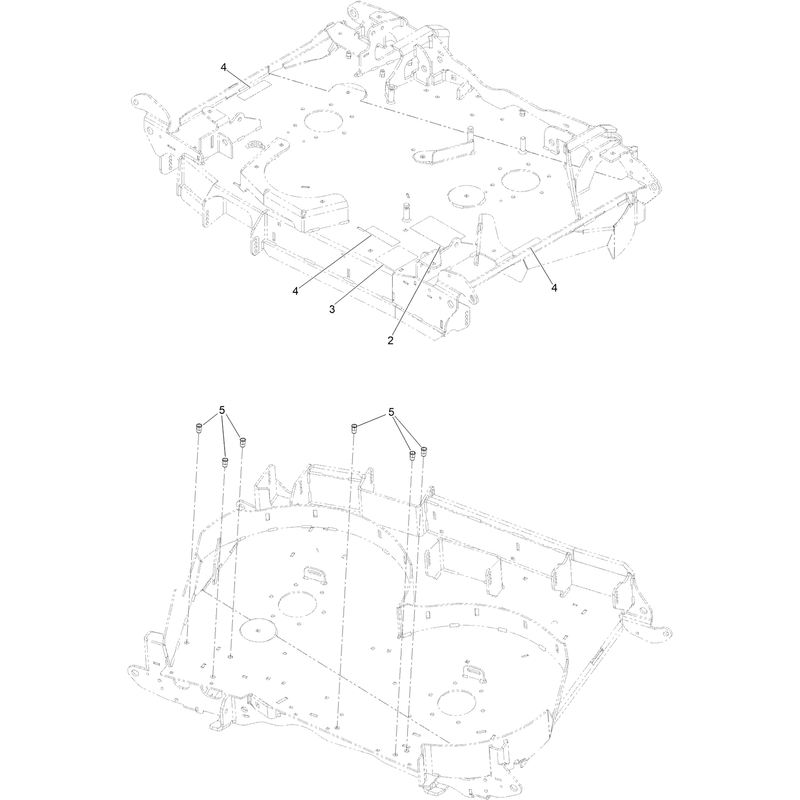 Center Deck Decal Assembly No 146-3918