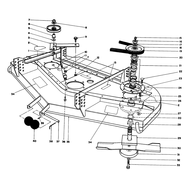 Cutting Unit Model No 30768