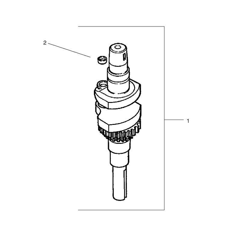 Crankshaft Assembly  Kohler CV 490-27503