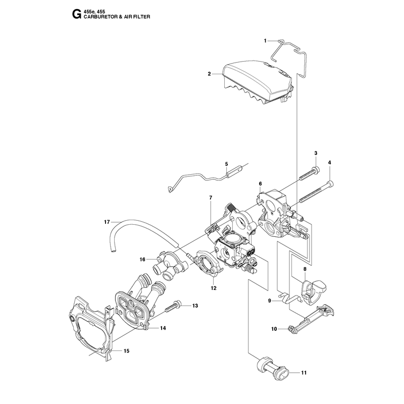 CARBURETOR AND AIR FILTER
