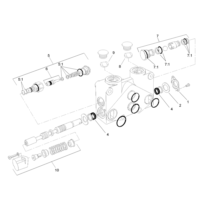 Valve Section Assembly No 108-5696