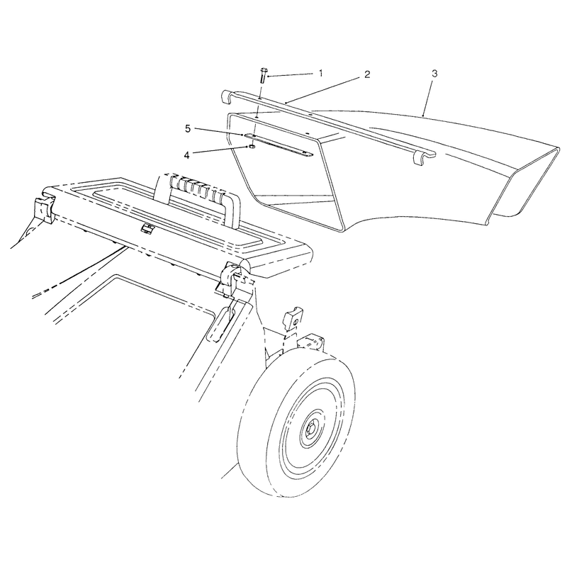 Side Discharge Chute Model No. 59112 (optional)