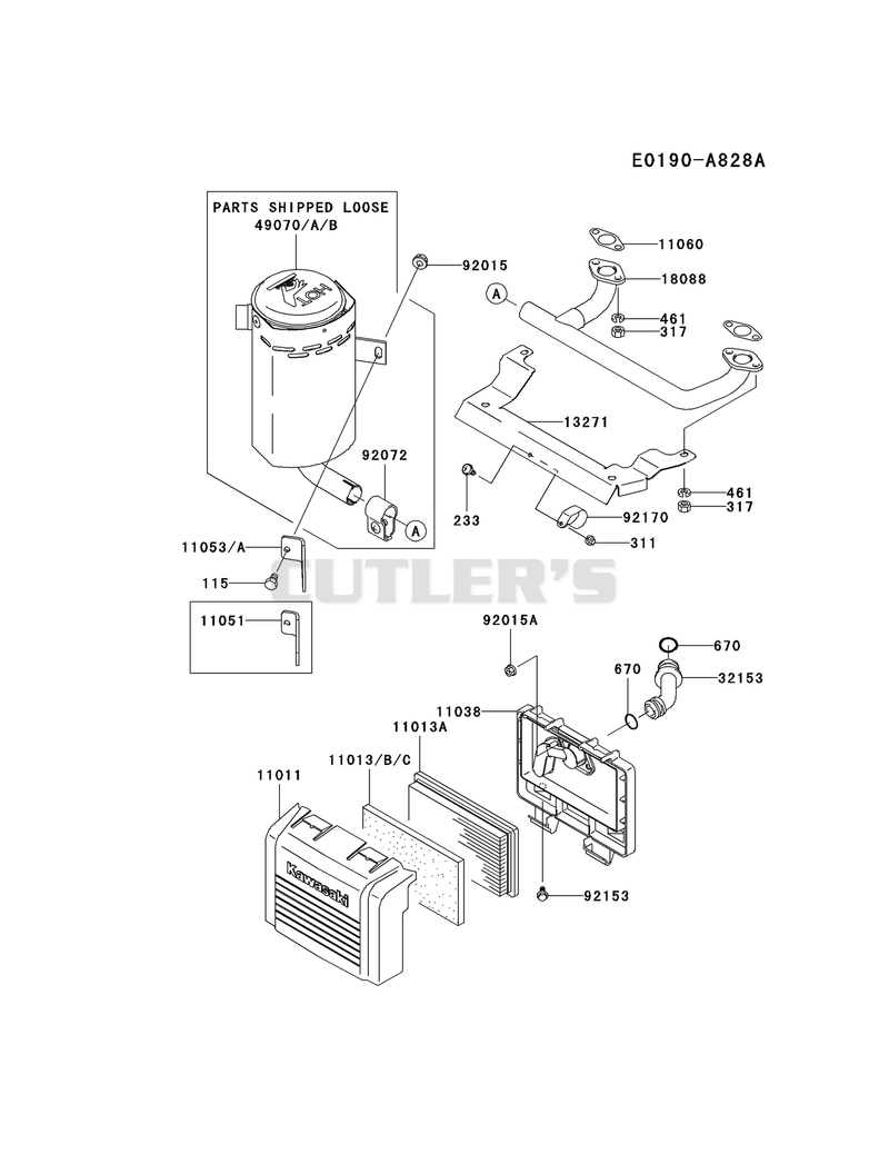 AIR-FILTER/MUFFLER