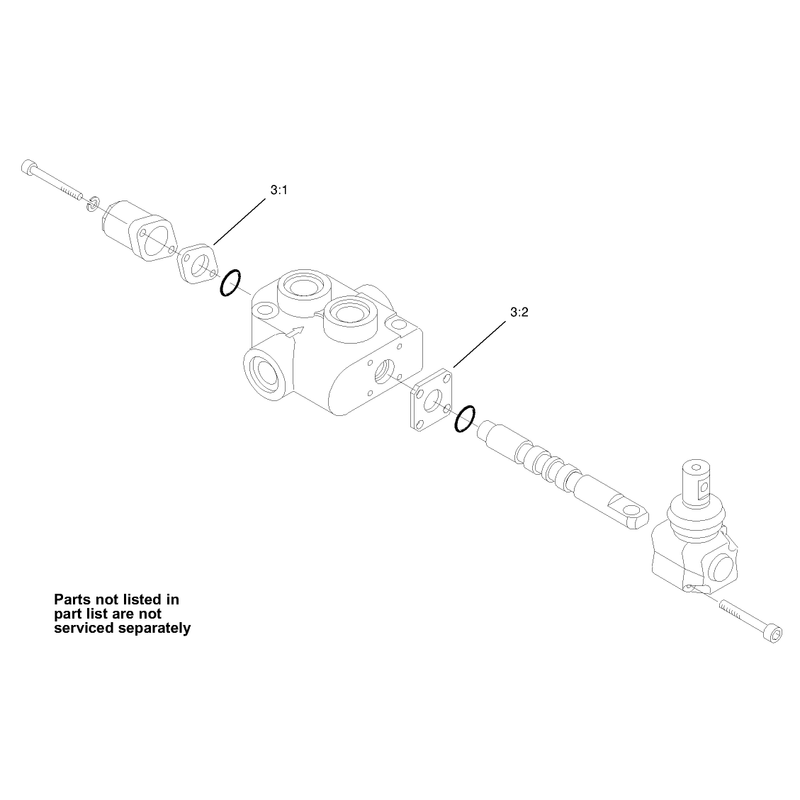 Hydraulic Selector Valve Assembly No 99-3072