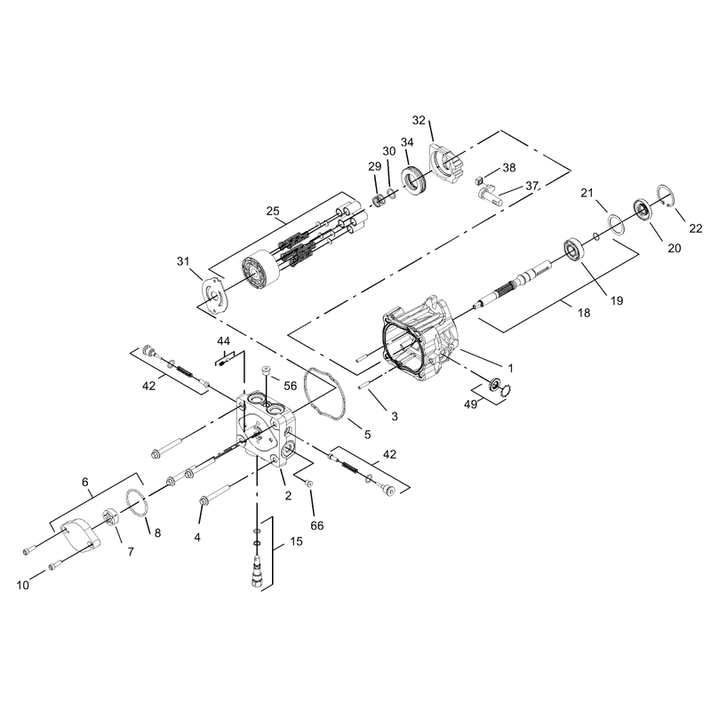 Hydraulic Pump Assembly No 106-5490