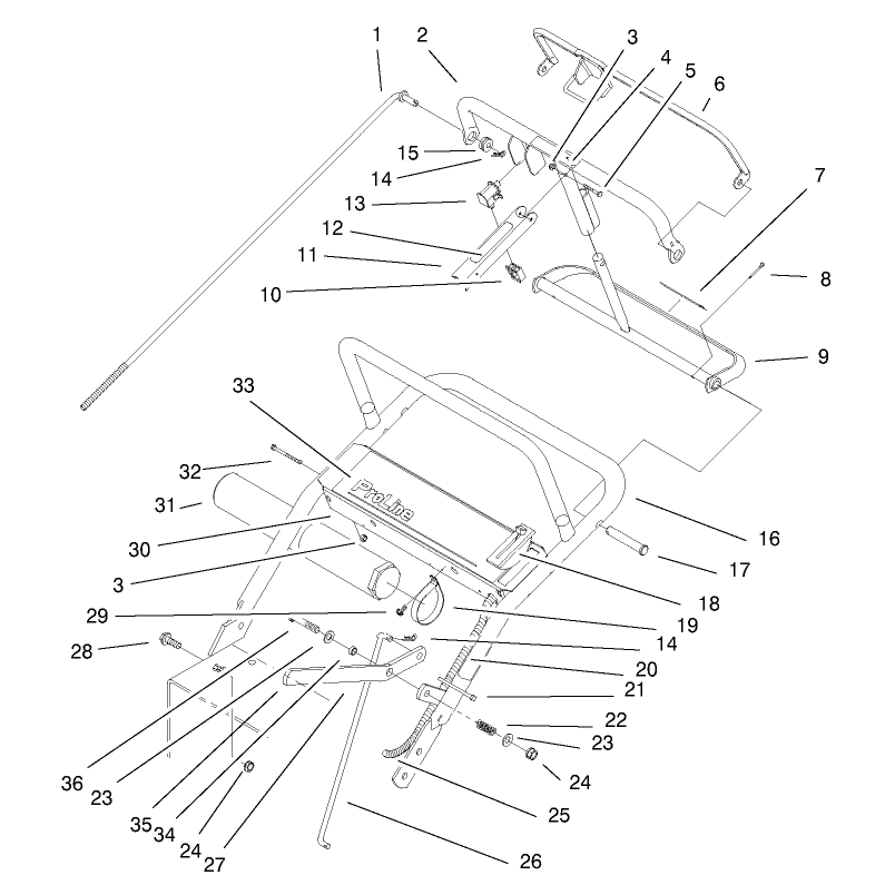 Upper Handle Assembly