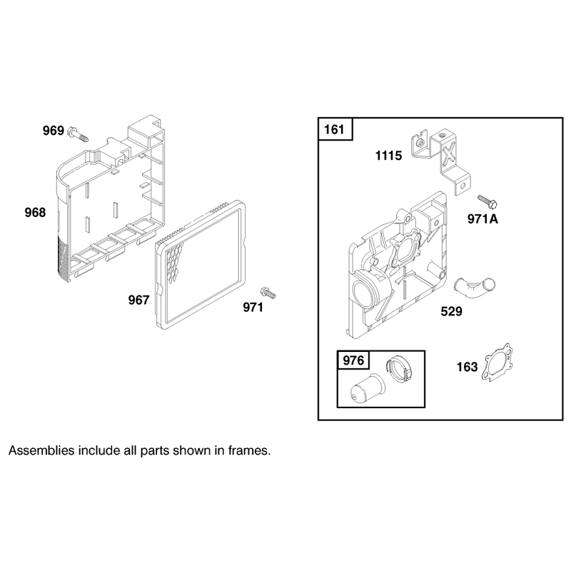 Engine Briggs and Stratton Model 12h802-1758-E1