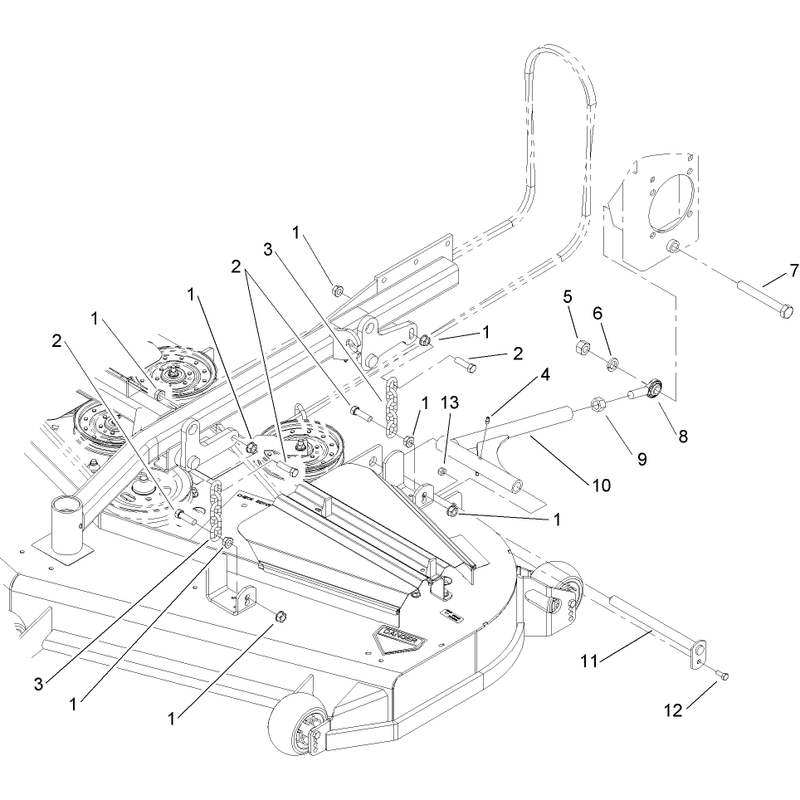 Deck Connection Assembly