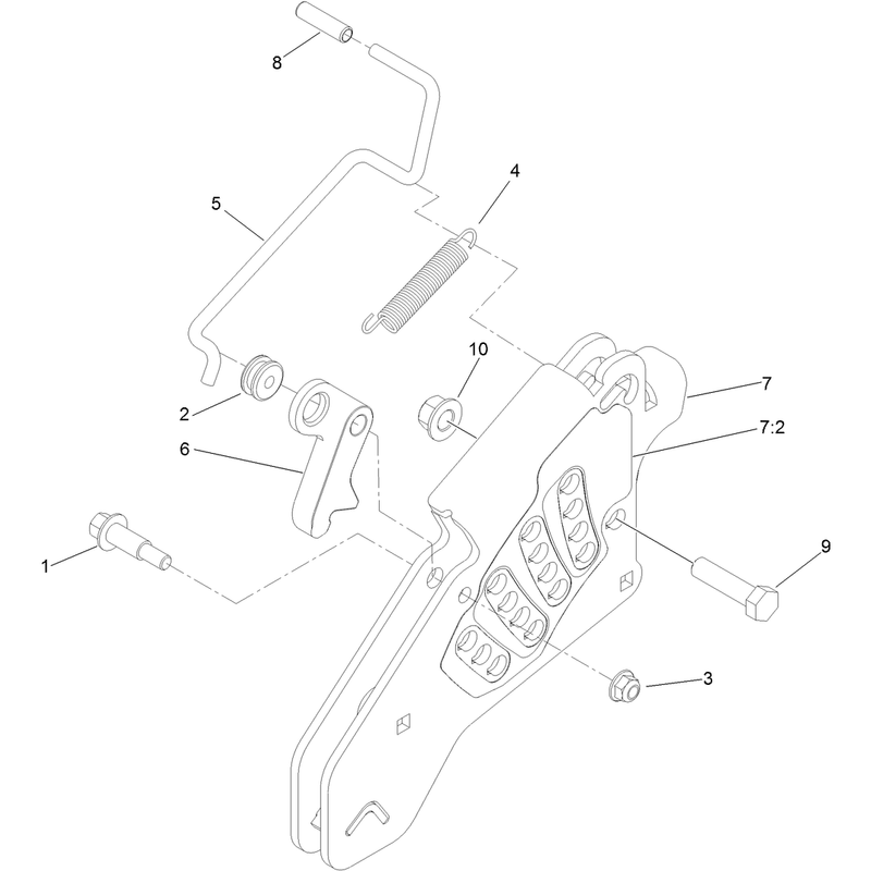 Height of Cut Assembly No 121-4779