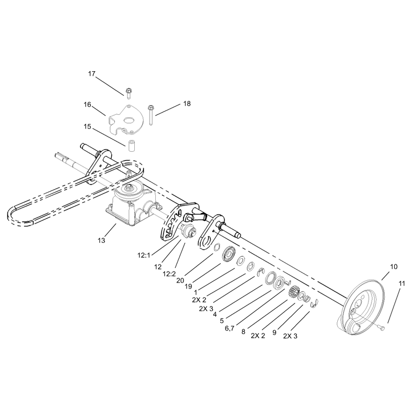 Gear Case and Cover Assembly