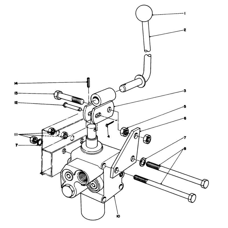 Valve and Lever Assembly