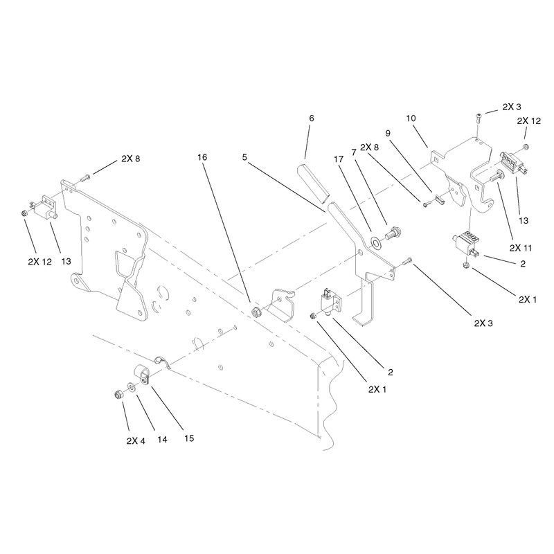 Parking Brake Upper Assembly