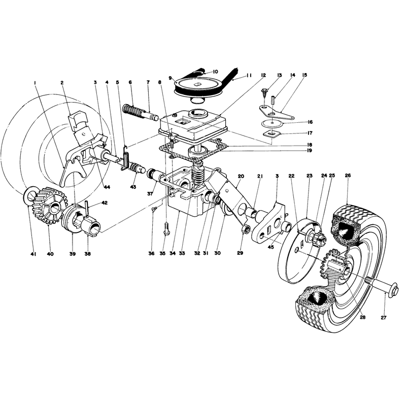 Gear Box Assembly Model 16277