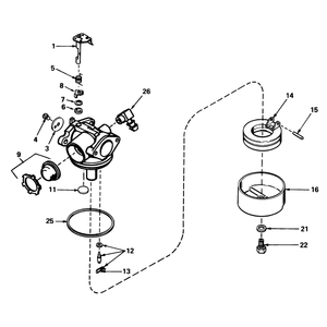 Carburetor No 632050