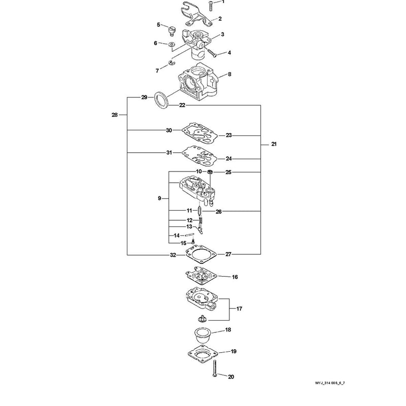 Carburetor -- WYJ-314