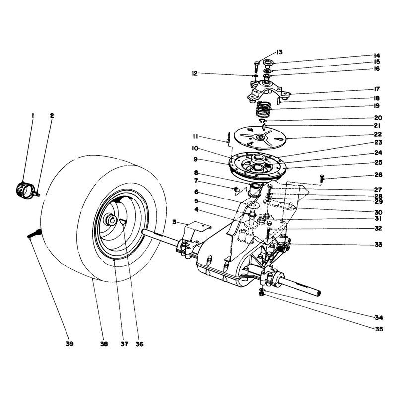 Transaxle & Clutch Assembly