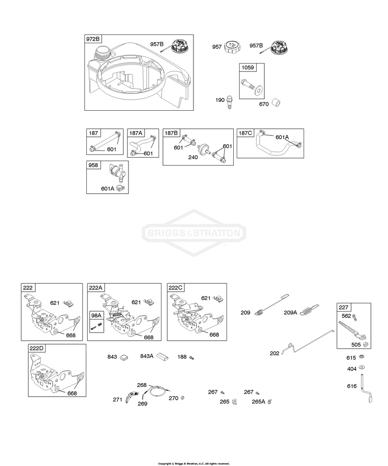 Controls, Fuel Supply, Governor Spring