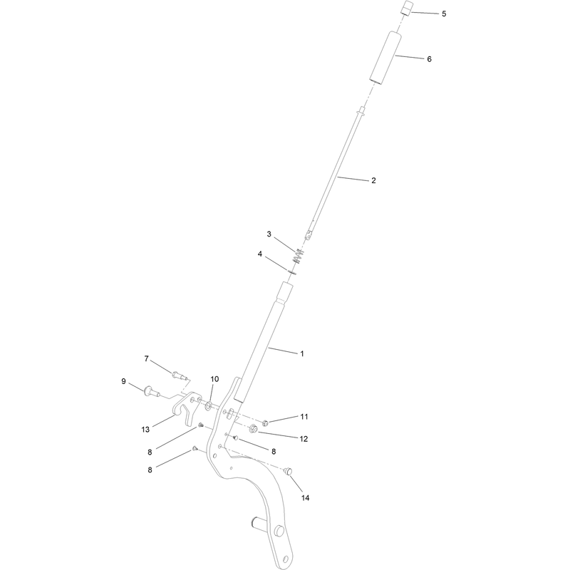 HOC Lever Assembly No. 161-6735