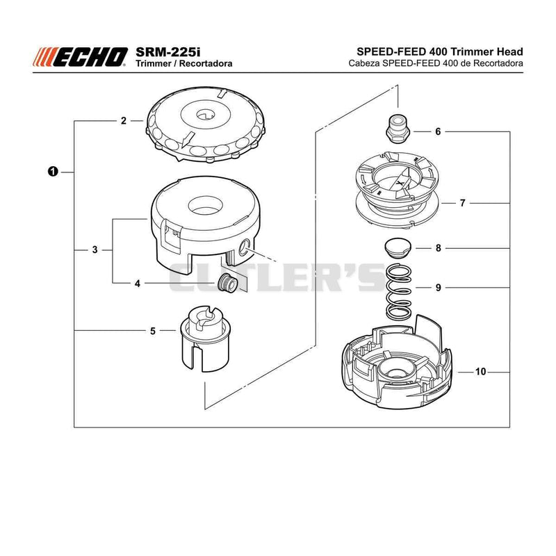 SPEED-FEED 400 Trimmer Head