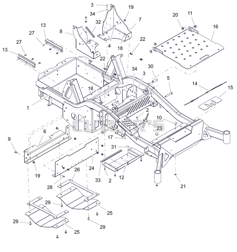 Frame - 60" - RD