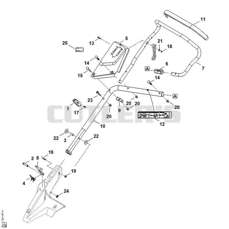 Handle lower part
