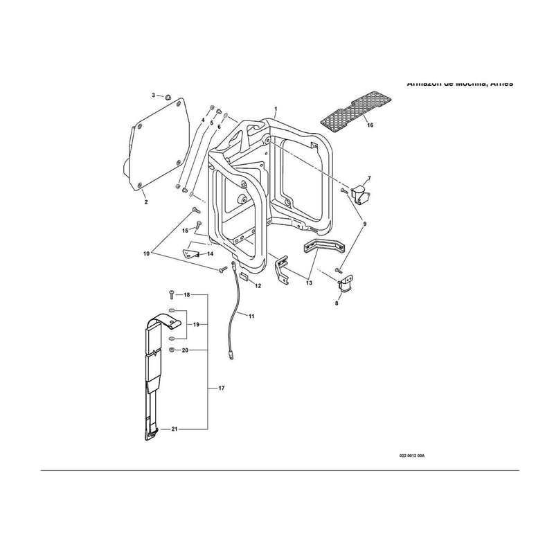 Backpack Frame, Harness