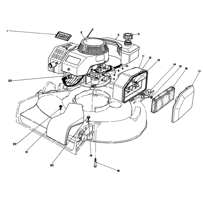 Engine Assembly Model No 47pg6