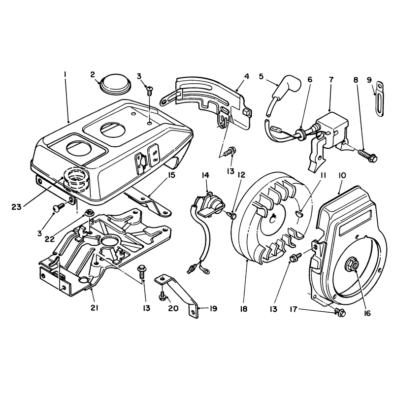 Magneto & Cowling Assembly