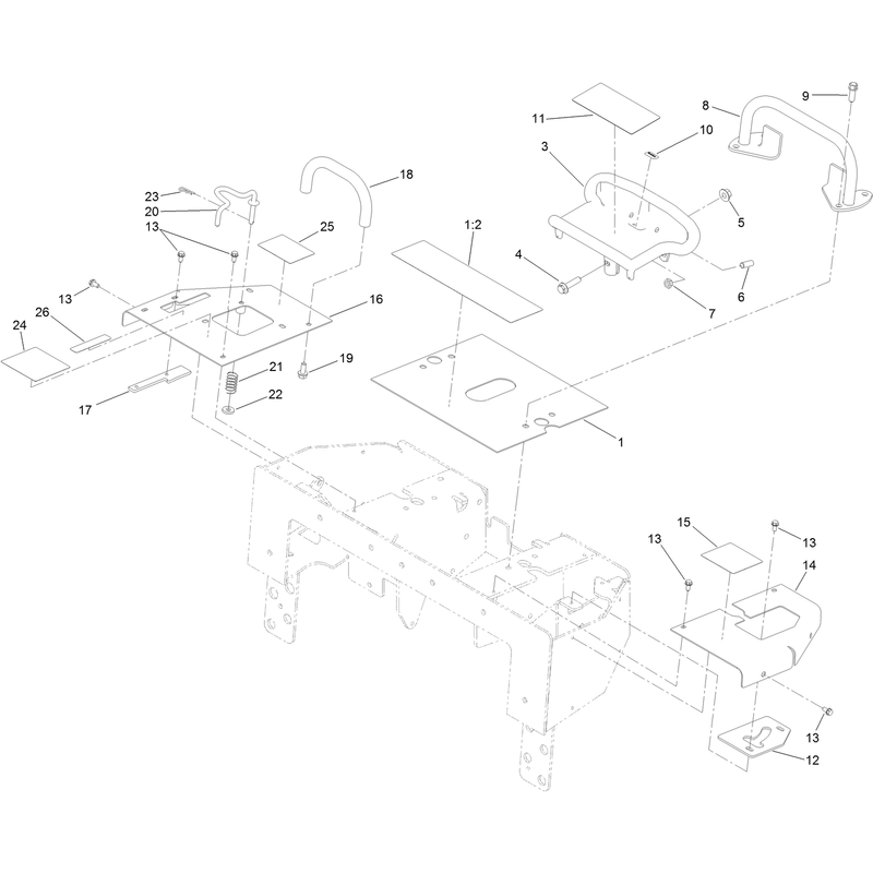 Control Handle and Reference Bar Assembly