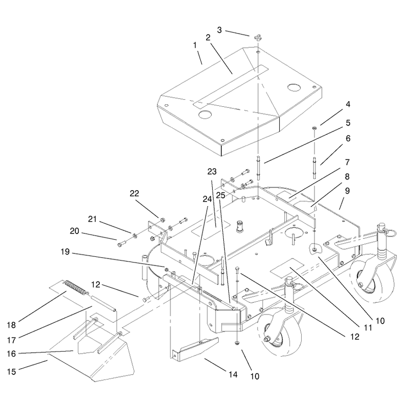 36in Deck Assembly