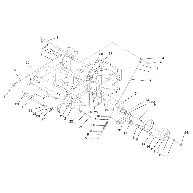 Parking Brake System Assembly