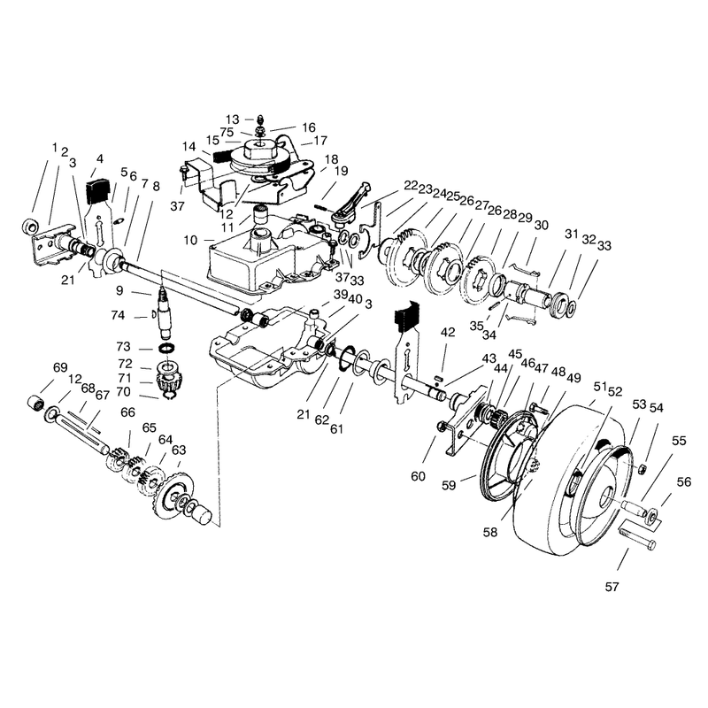 Gear Case Assembly