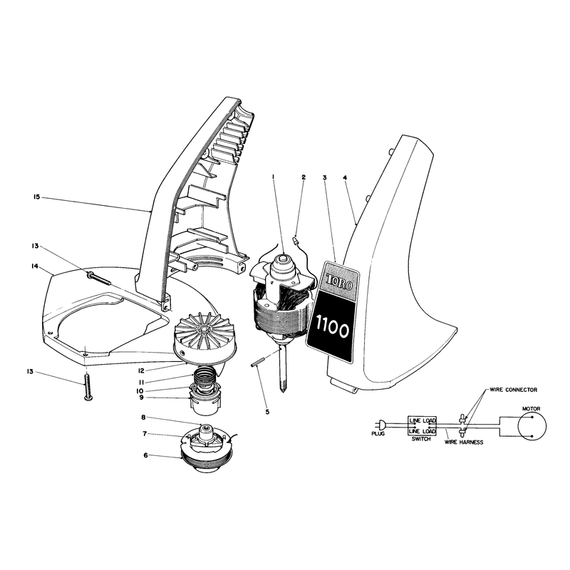 Motor And Housing Assembly