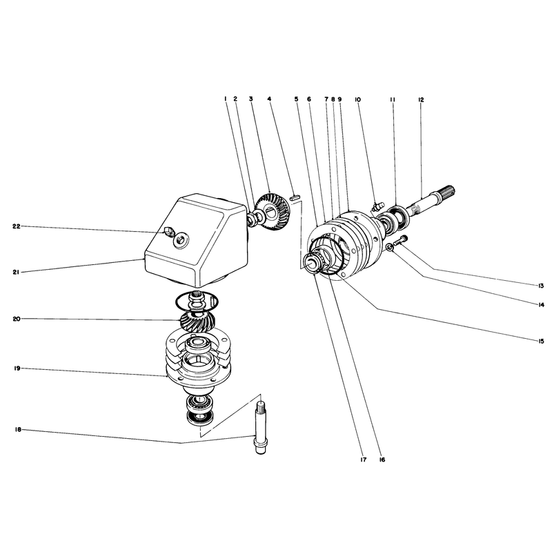 Gear Box Assembly 8-0909