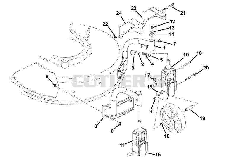 Swivel Wheels And Brackets