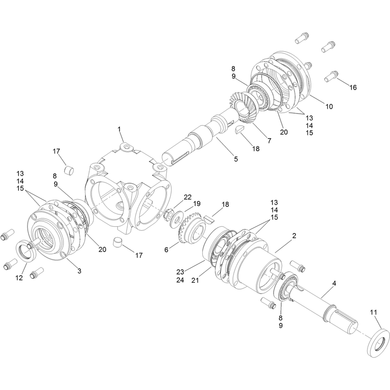 Gearbox Assembly No 107-9887