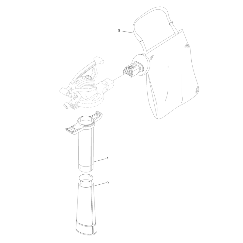 Vacuum Tube and Bag Assembly