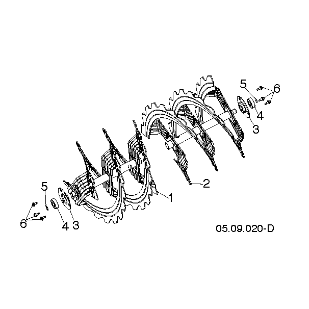 AUGER HOUSING AND IMPELLER